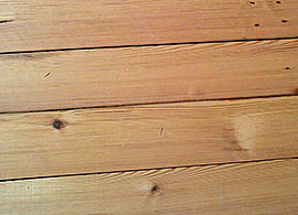 Reclaimed Pitch Pine Floorboards