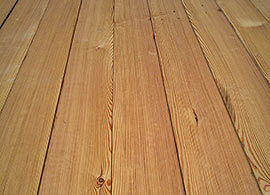 Reclaimed Pitch Pine Floorboards