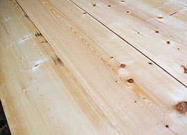 Reclaimed Yellow & White Pine Floorboards