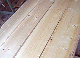 Reclaimed Yellow & White Pine Floorboards